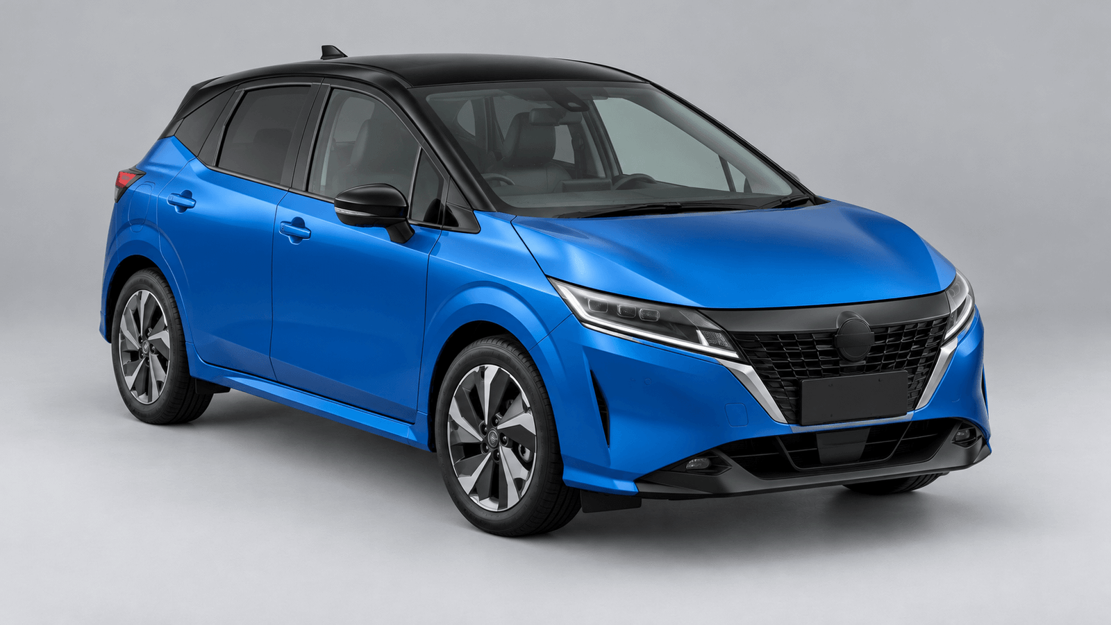 Nissan Note price in Pakistan 2026, front exterior of the e-Power hatchback seen slightly from above