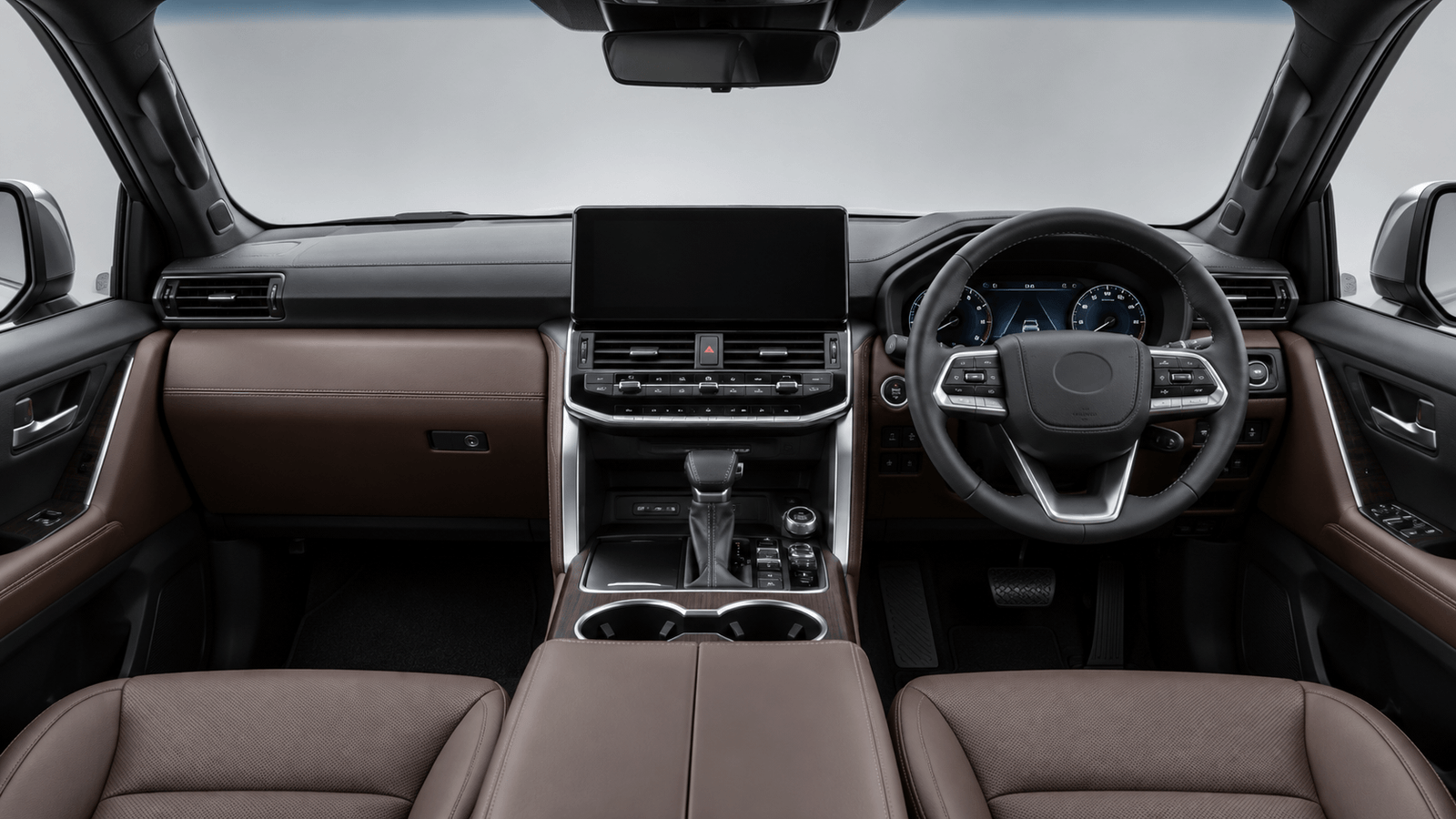 Land Cruiser price in Pakistan 2026 Toyota Land Cruiser 300 interior seen from the driver seat