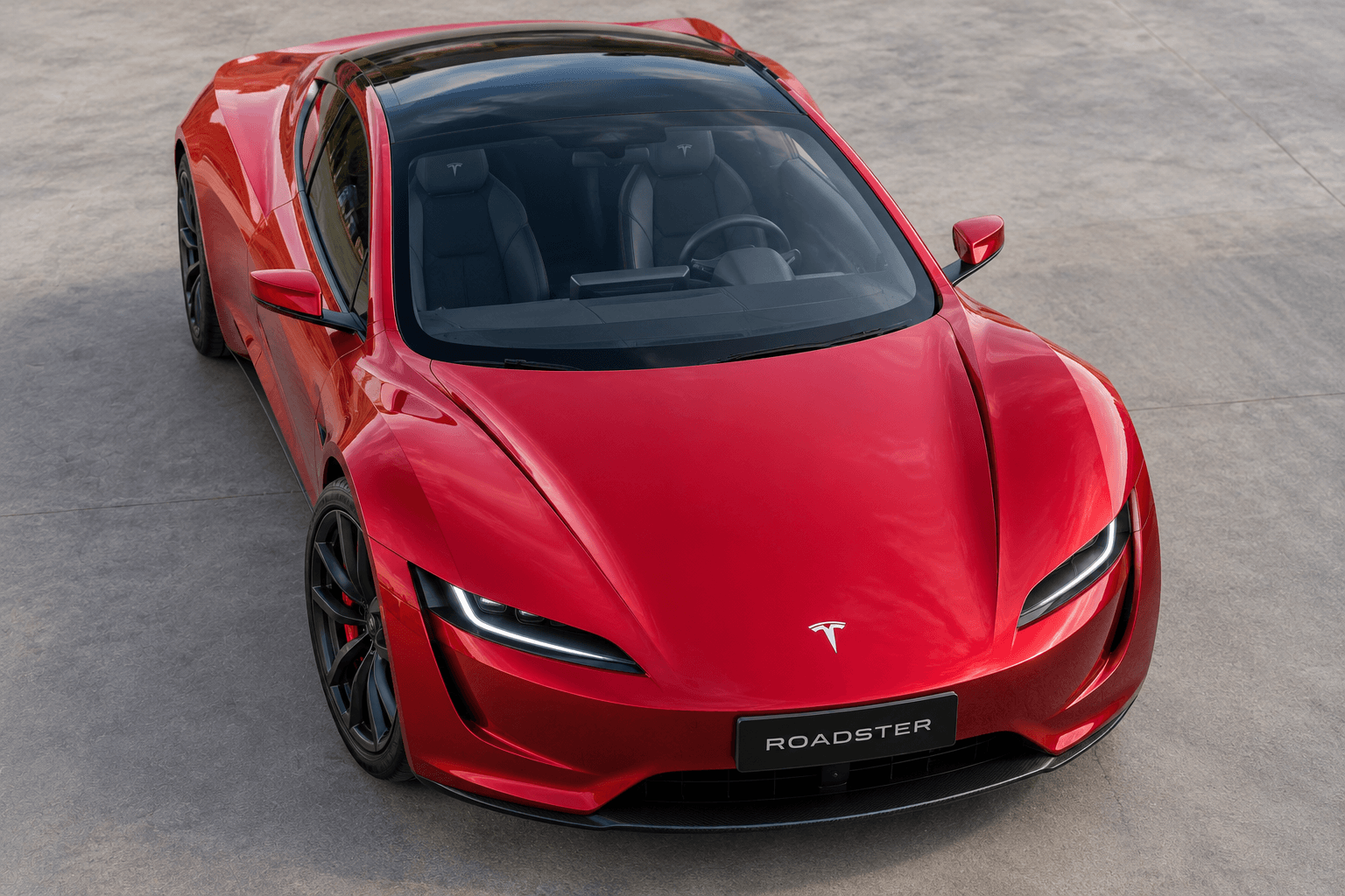 Tesla Roadster price in Pakistan 2026 front view