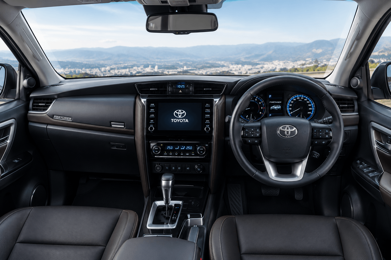 Fortuner price in Pakistan 2026 interior and dashboard