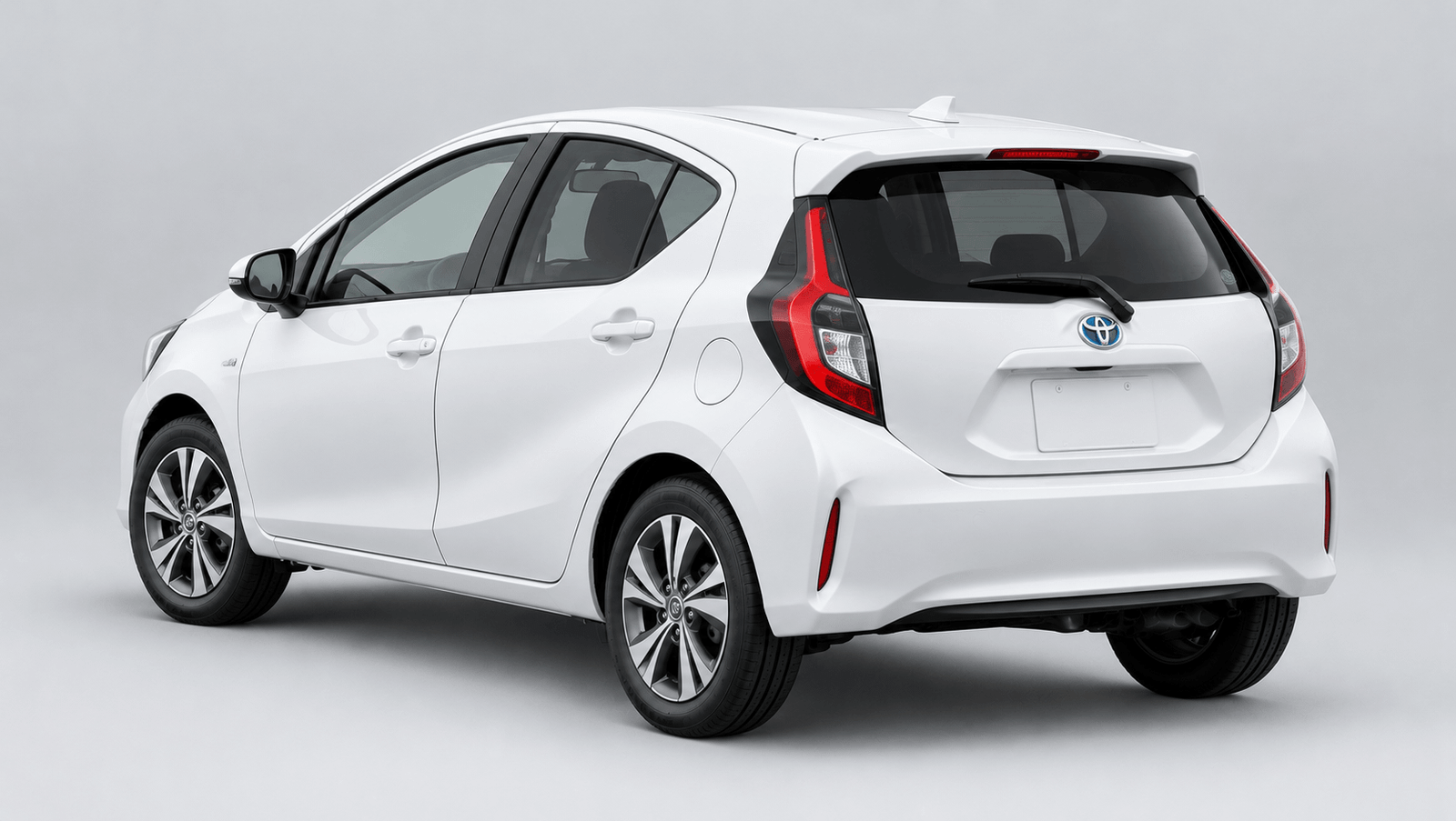 Toyota Aqua back view