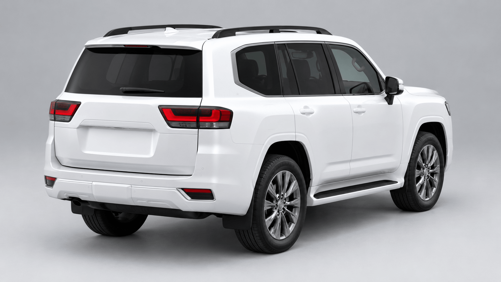 Land Cruiser price in Pakistan 2026 rear exterior view of the Toyota Land Cruiser 300
